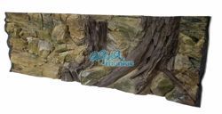 3D Root Background 209x56cm in 4 section to fit 7 foot by 2 foot tanks