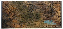 3D thin rock background 117x54cm