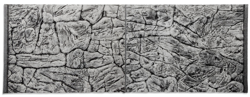 JUWEL RIO 400 3D thin grey rock background 147x58cm in 3 sections